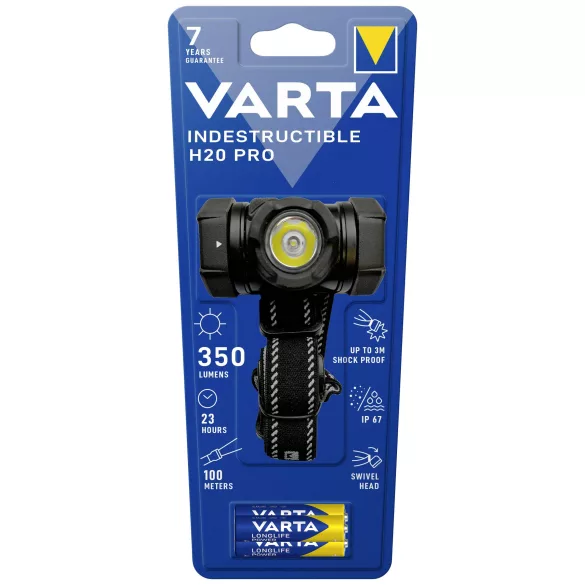 VARTA Indestructible H20 Pro fejlámpa 3xAAA 17732