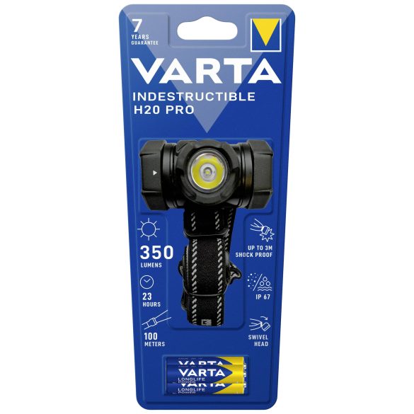 VARTA Indestructible H20 Pro fejlámpa 3xAAA 17732