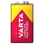 Varta Longlife Max Power 9V elem (6LR61) bl/1 4722