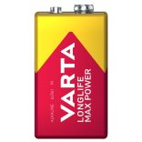 Varta Longlife Max Power 9V elem (6LR61) bl/1 4722