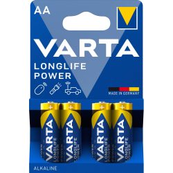   Varta Longlife Power (High Energy) AA ceruza elem (LR6) 4906 BL/4