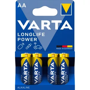Varta Longlife Power (High Energy) AA ceruza elem (LR6) 4906 BL/4