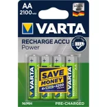 Varta Ready2Use  NI-Mh akku AA (HR6) 2100 mAh bl/4 56706
