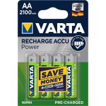 Varta Ready2Use  NI-Mh akku AA (HR6) 2100 mAh bl/4 56706