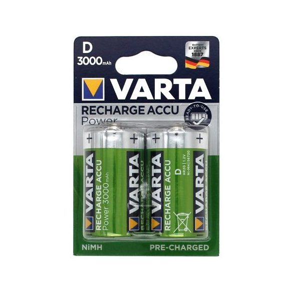 VARTA akku NI-Mh góliát Ready Use 3000mAh BL/2  56720