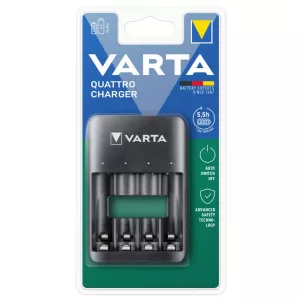 VARTA QUATRO USB  4 csatornás Ni-Mh akkutöltő 57652 AA és AAA akkukhoz