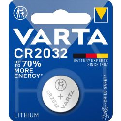 Varta CR2032 lithium gombelem 3V bl/1 6032