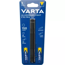 VARTA 16606 Aluminium Light elemlámpa F10 Pro 2xAAA elemmel