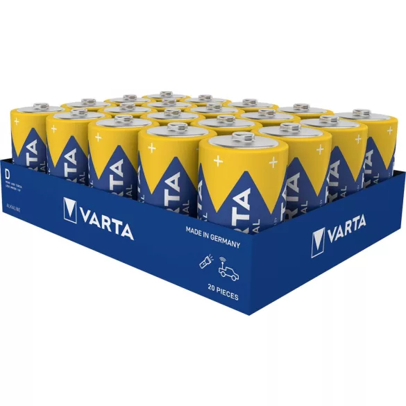 VARTA INDUSTRIAL D,LR20 alkáli elem (góliát) 4020