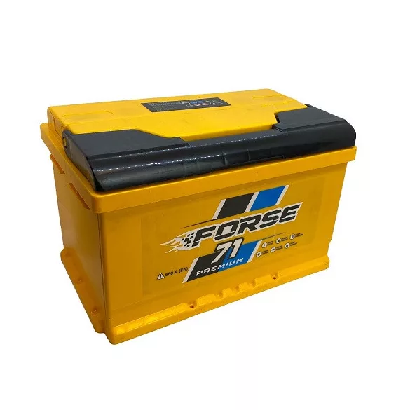 Forse Premium 71Ah 680A Jobb+ Akkumulátor (W71-L3B-0)