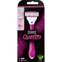   Wilkinson Quattro for Women Sensitive női borotva készülék +1db. betét