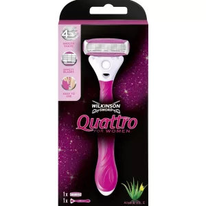 Wilkinson Quattro for Women Sensitive női borotva készülék +1db. betét