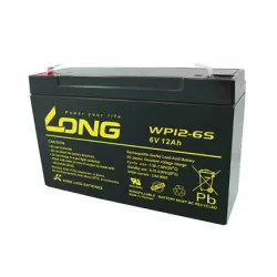 Kung Long UPS 12Ah Bal+ Akkumulátor (WP12-6S)