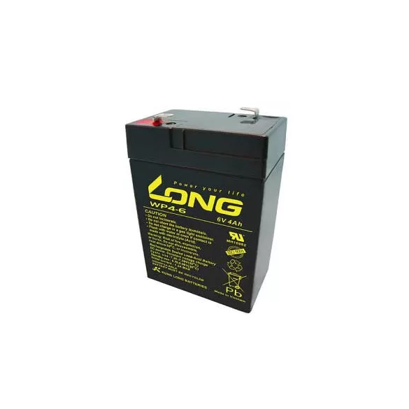 Kung Long UPS 4Ah Bal+ Akkumulátor (WPS4-6)