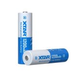 XTAR 14500 (AA) 3,6V-os Li-ion akku védelemmel 1200mAh