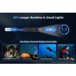 XTAR 14500 (AA) 3,6V-os Li-ion akku védelemmel 1200mAh