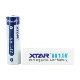 XTAR 14500 ( AA) 1.5V-OS 2000 mAh (3300 mWh) LITHIUM AKKU VÉDELEMMEL
