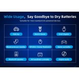 XTAR 14500 ( AA) 1.5V-OS 2000 mAh (3300 mWh) LITHIUM AKKU VÉDELEMMEL