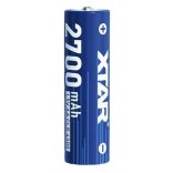 XTAR 14500 ( AA) 1.5V-os 2700 mAh lithium AKKU VÉDELEMMEL