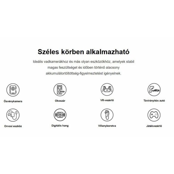 XTAR 14500 ( AA) 1.5V-os 2700 mAh lithium AKKU VÉDELEMMEL