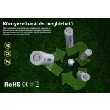 XTAR 18650 3,7V-os Li-ion akku 3500 mAh 10A RAW