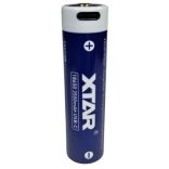 XTAR 18650 3,7V-os Li-ion akku védelemmel, 3500 mAh USB-C