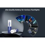 XTAR 18650 Li-ion akku védelemmel, 4000 mAh, 3,6V