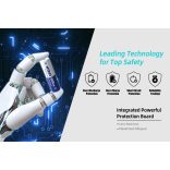 XTAR 18650 3,7V-os Li-ion akku védelemmel, 4000 mAh, 3,6V 10A + ajándék tokkal