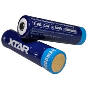 XTAR 21700 Li-ion akku védelemmel,4900mAh 10A