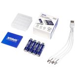 XTAR 14500 ( AA) 1.5V-OS 2450 mAh Li-ion akku védelemmel USB-C+TOK