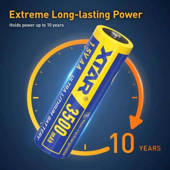 Xtar AA 1,5V-os litium elem 3500mAh