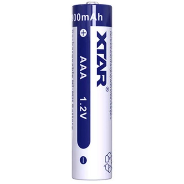 XTAR  AAA (mikró,LR03) 1.2V-os Ni-Mh 1000 mAh  akku