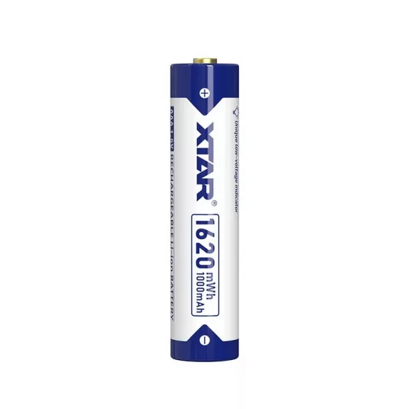 XTAR 10440 AAA 1.5V-OS 1000 mAh (1620 mWh) LITHIUM AKKU VÉDELEMMEL