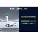 XTAR 10440 AAA 1.5V-OS 1000 mAh (1620 mWh) LITHIUM AKKU VÉDELEMMEL