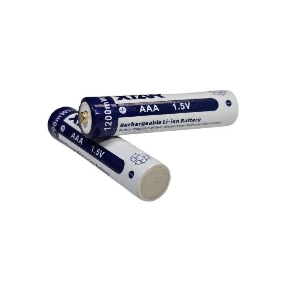 XTAR 10440 AAA 1.5V-OS 750 mAh (1200 mWh) LITHIUM AKKU,VÉDELEMMEL