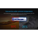 XTAR 10440 AAA 1.5V-OS 750 mAh (1200 mWh) LITHIUM AKKU,VÉDELEMMEL