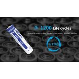 XTAR 10440 AAA 1.5V-OS 750 mAh (1200 mWh) LITHIUM AKKU,VÉDELEMMEL