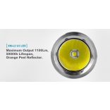 XTAR B20 PILOT II elemlámpa,Cree LED XM-L2,1100 lumen