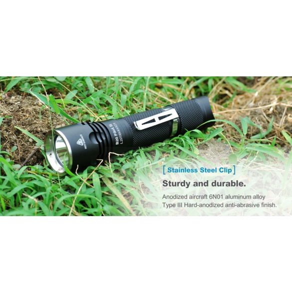 XTAR B20 PILOT II elemlámpa,Cree LED XM-L2,1100 lumen