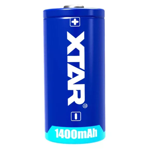 Xtar CR123A  1400mAh KT 3V-os litium elem