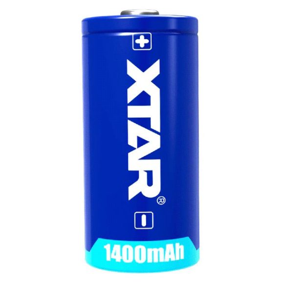 Xtar CR123 3V-os litium elem 1400mAh