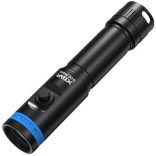 XTAR D20 PRESS 1200 SET búvárlámpa,100m vízálló,1200 lumen