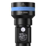 XTAR D26 2800 SET búvárlámpa,100m vízálló,2800lm,+1db 21700 akku