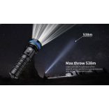 XTAR D26 1600S KT búvárlámpa,100m vízálló,1100lm