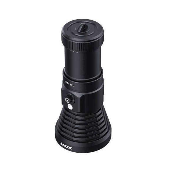 XTAR D28 3600 SET búvárlámpa,100m vízálló,3600lm+MC4S töltő+4x18650 akku
