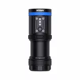 XTAR D30 4000 SET búvárlámpa,100m vízálló 4000lm+MC4S töltő+ 4x18650 akku