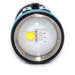 XTAR D30 4000 SET búvárlámpa,100m vízálló 4000lm+MC4S töltő+ 4x18650 akku