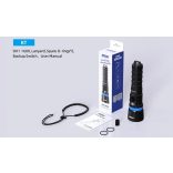 XTAR DH1 1600 KT búvárlámpa,100m vízálló,1600 lm