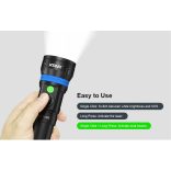 XTAR DL2 1600 KT búvárlámpa,100m vízálló,1600lm,lézer+LED