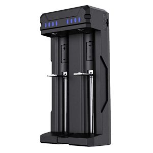 XTAR FC2 akkutöltő Li-ion és Ni-Mh akkukhoz 2 töltő csatornás 2A